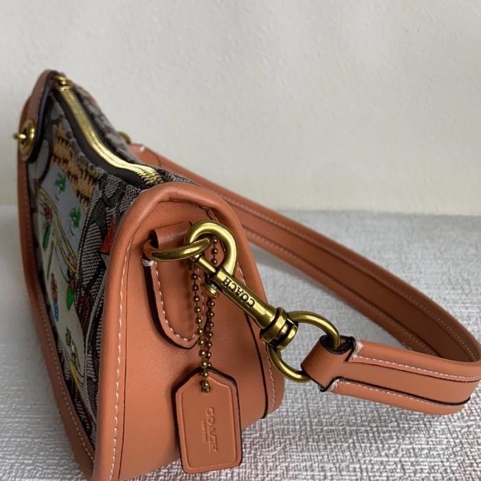 Jual Swinger 20 Bag In Signature Jacquard New Style Terbatas Kab