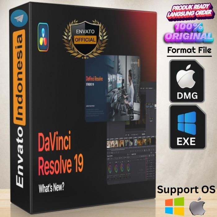 Gambar Davinci Resolve Studio 19 WIN / MAC - WIN dari Envato_Indonesia undefined Tokopedia