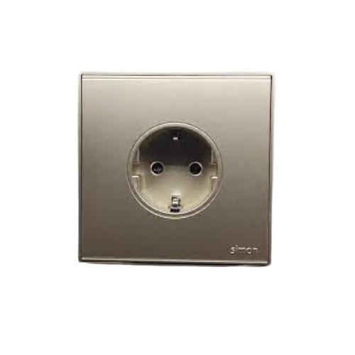Jual SIMON i7 Schuko Socket Module ( 16A, 250V ) 701687 - Champagne ...