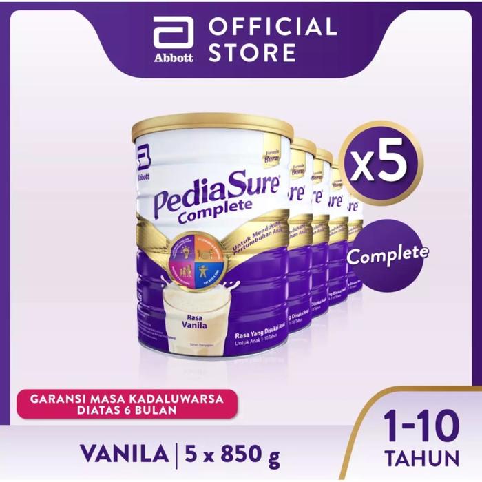 Gambar Pediasure Complete Rasa Vanila Susu Formula Bayi (5 X 850G) dari BABY PAY 2 undefined Tokopedia
