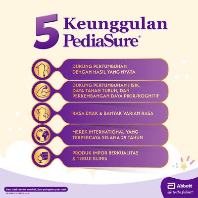 Gambar Pediasure Triplesure Susu Formula Pertumbuhan Anak Classic Milky 400 G Asli 100% dari Dinar store10 undefined Tokopedia
