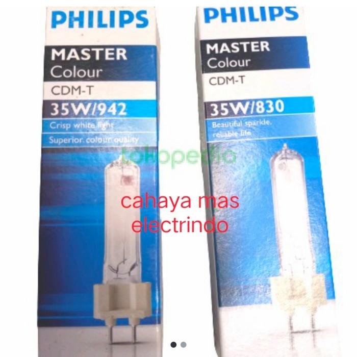 Jual PHILIPS LAMPU MASTER CDM-T cdmt 35W 35watt 830 842 G12 - 830
