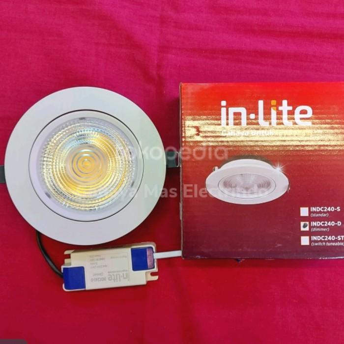 Gambar INLITE DOWNLIGHT SPOTLIGHT INDC240D DIMMABLE 7W/11W/20W 3000K IN LITE - 20W dari Cahaya Mas Electrindo undefined Tokopedia
