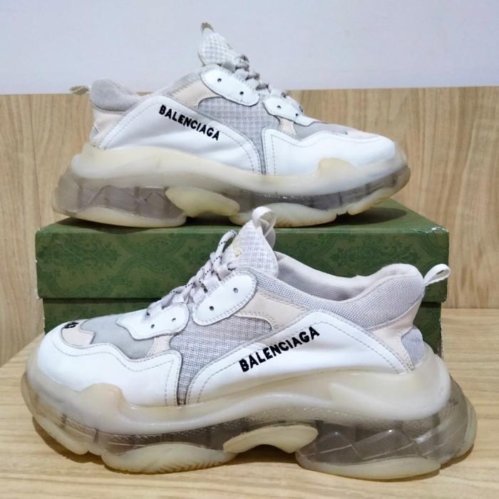Tokopedia Balenciaga Triple S Coloris Sepatu Sneakers With Clear
