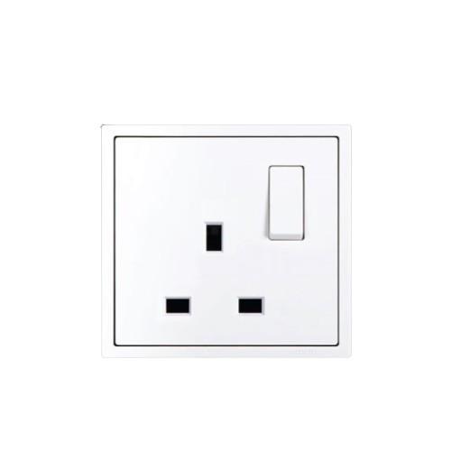 Gambar SIMON i7 13A BS Switched Socket Module ( 13A, 250V ) 701382 - White  dari Cahaya Mas Electrindo undefined Tokopedia