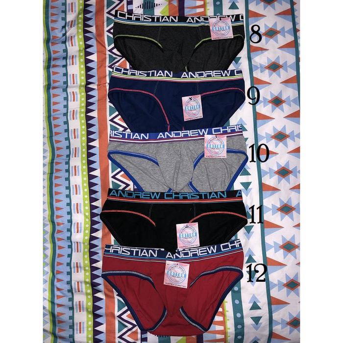 Gambar New Stock Size L 2020 Andrew Christian Brief Underwear Size Large (Celana ukuran 32-34) dari hawaness .id undefined Tokopedia