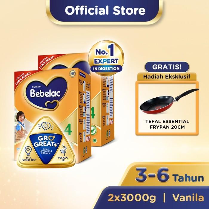 Gambar Paket 2 - Bebelac 4 Vanila Susu Bubuk 3000 Gr Asli 100% dari Dinar store10 undefined Tokopedia