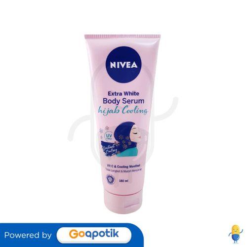Gambar NIVEA EXTRA WHITE BODY SERUM HIJAB COOLING 180 ML TUBE dari Apotek Hdn Pesisir Selatan by GoApotik undefined Tokopedia