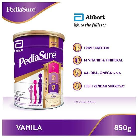 Gambar Pediasure Triplesure 850Gr Asli 100% dari Dinar store10 undefined Tokopedia