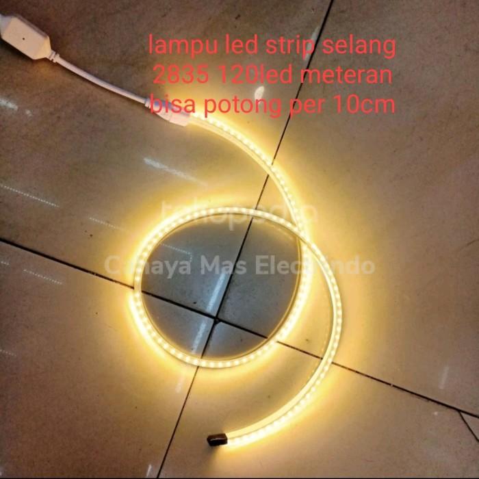 Gambar LAMPU LED STRIP SELANG SMD 2835 120LED METERAN POTONG PER 10CM - Putih dari Cahaya Mas Electrindo undefined Tokopedia
