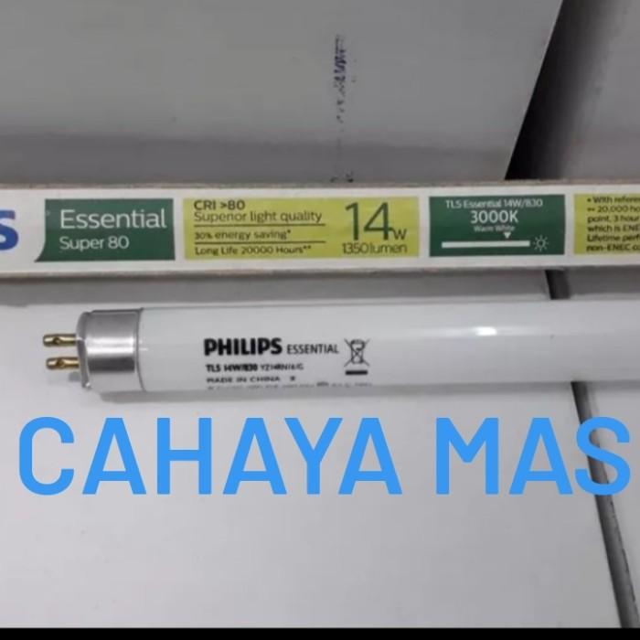 Gambar PHILIPS TL-5 LAMPU 14W 830 840 865 TL5 ESSENTIAL 14 W 14WATT 14 W - Putih dari Cahaya Mas Electrindo undefined Tokopedia