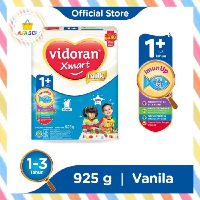 Gambar Vidoran Xmart 1+ Vanila/Madu 925Gram Susu Formula Pertumbuhan Anak 1 - 3 Tahun Asli 100% dari Dinar store10 undefined Tokopedia