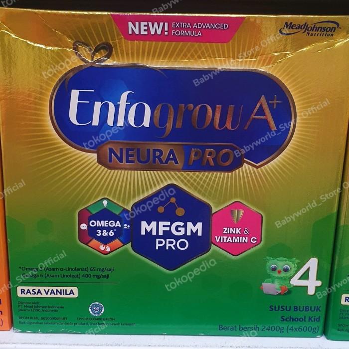 Gambar Enfagrow A+ 4 Susu Formula Pertumbuhan Usia 3-12 Tahun Vanila 2400Gr Asli 100% dari Dinar store10 undefined Tokopedia