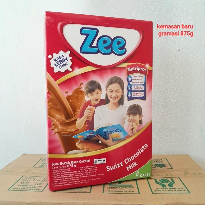 Gambar Zee Reguler 2X450 Swizz Chocolate Susu Coklat Regular Jumbo 900 Kalbe #Gratisongkir - COKELAT875G dari Kios Uraume undefined Tokopedia