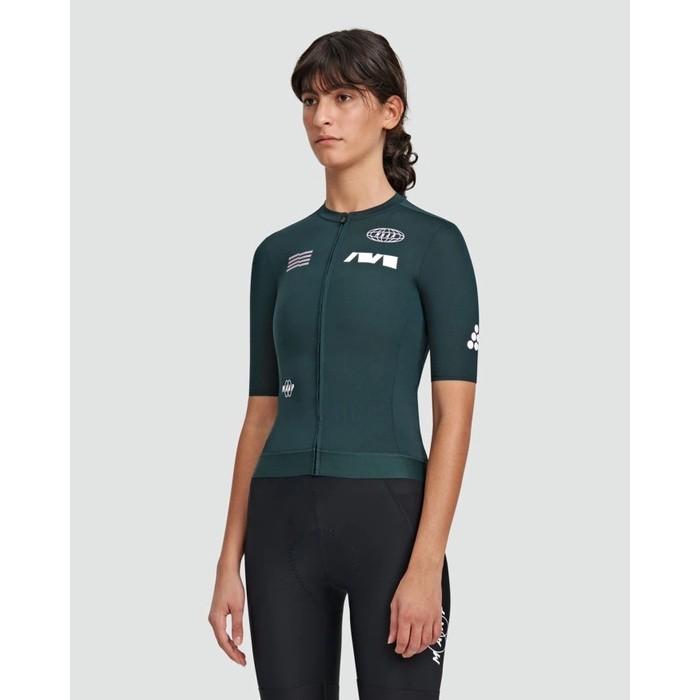 Gambar Women's  Fuse Pro Jersey - MAAP - Dark Pine, M dari Bikers Essentials undefined Tokopedia