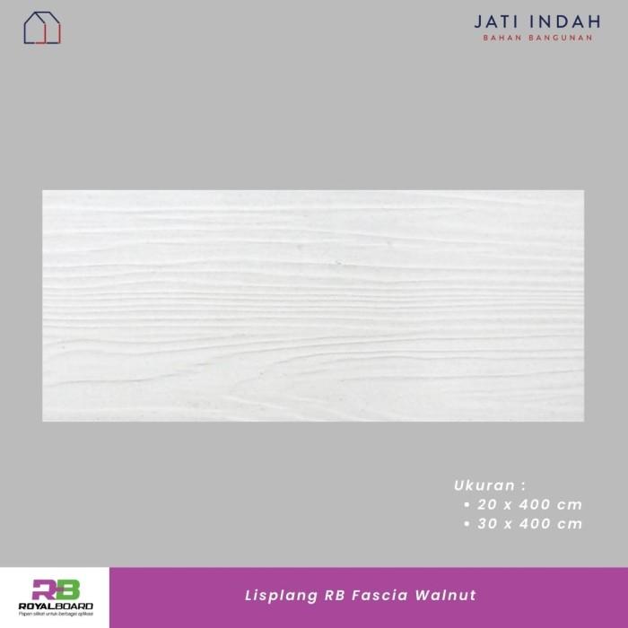 Gambar Lisplang RB Fascia Walnut | Lisplank | Woodplank Royal Board - 30 x 400 cm dari Jati Indah Bahan Bangunan 2 undefined Tokopedia