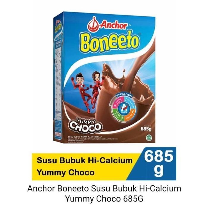 Gambar Anchor Boneeto 685Gr Susu Bubuk Pertumbuhan Anak - Coklat dari anditiaolshop undefined Tokopedia