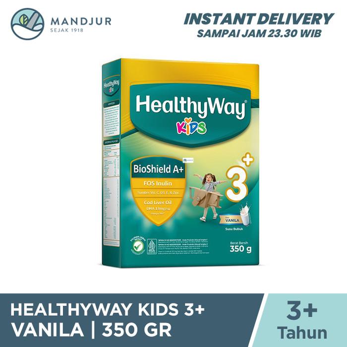 Gambar HealthyWay Kids 3+ Vanila 350 Gr Susu Pertumbuhan Anak 3 Tahun Keatas dari axcelllll undefined Tokopedia