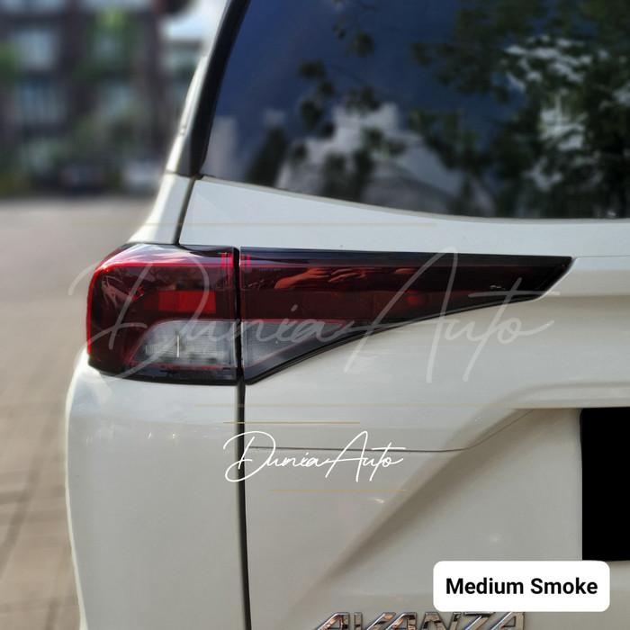 Gambar Stiker Sticker Lampu Belakang Tail Light All New Avanza Xenia Veloz - Medium Smoke dari dea makeup undefined Tokopedia