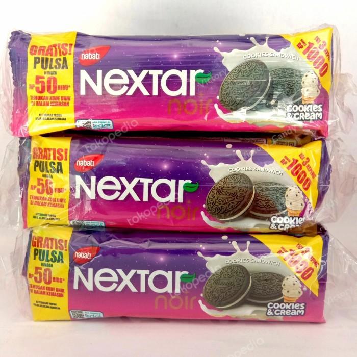 Gambar MantulLezat- Nabati NEXTAR NOIR Rasa Cookies & Cream 10X28,5gr dari aksbegu fashion6 undefined Tokopedia