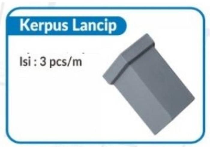 Gambar Aksesoris Nok Genteng Beton MI / Kerpus - Kerpus Lancip dari Jati Indah Bahan Bangunan 2 undefined Tokopedia