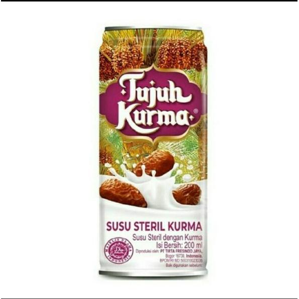 Gambar SUSU TUJUH KURMA 200ML X 12 KALENG dari xzsdstore undefined Tokopedia