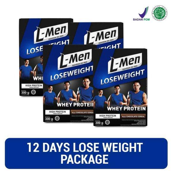 Gambar Lose Weight Package - L-Men Lose Weight Chocolate Cereal 300gr x 4 pcs dari pin8 undefined Tokopedia