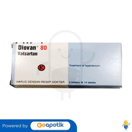 Gambar DIOVAN 80 MG BOX 28 TABLET dari Apotek Kosambi By GoApotik undefined Tokopedia