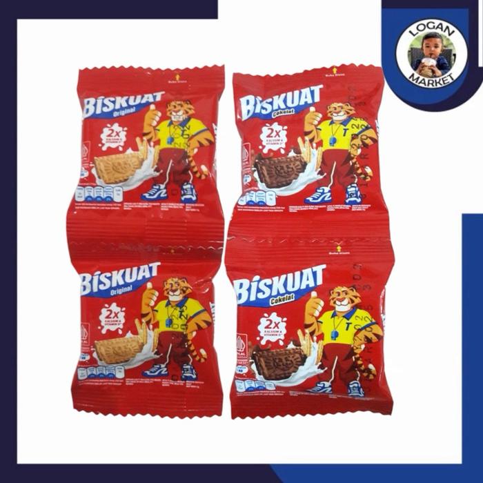 Gambar Biskuat Biskuit Original Renceng 7gr 7 gram 20 Pcs Sachet 20Pcs dari Logan Market undefined Tokopedia