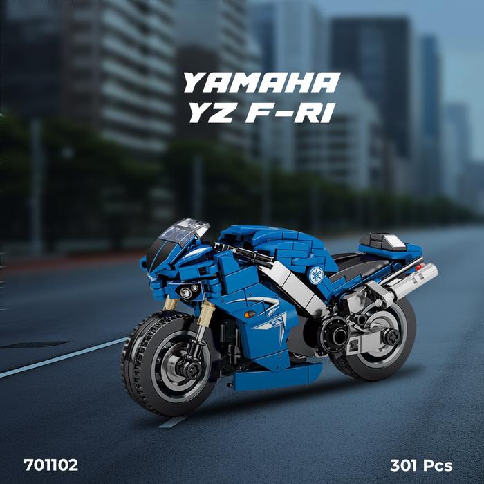 Gambar Sembo Block Motorcycle Technique Yamaha/Ducati/BMW/Ninja Bricks Motor - 701102 -Yamaha dari HausJo Digital undefined Tokopedia