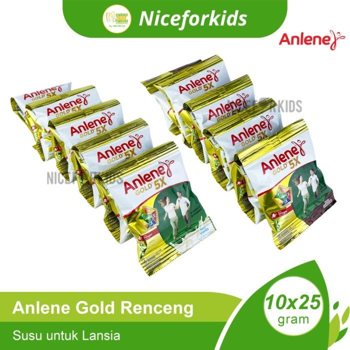 Gambar Nyuss Anlene Gold Renceng Isi 10 sachet Susu Bubuk Renteng Tinggi Kalsium dari ENDROBASUKI27 undefined Tokopedia