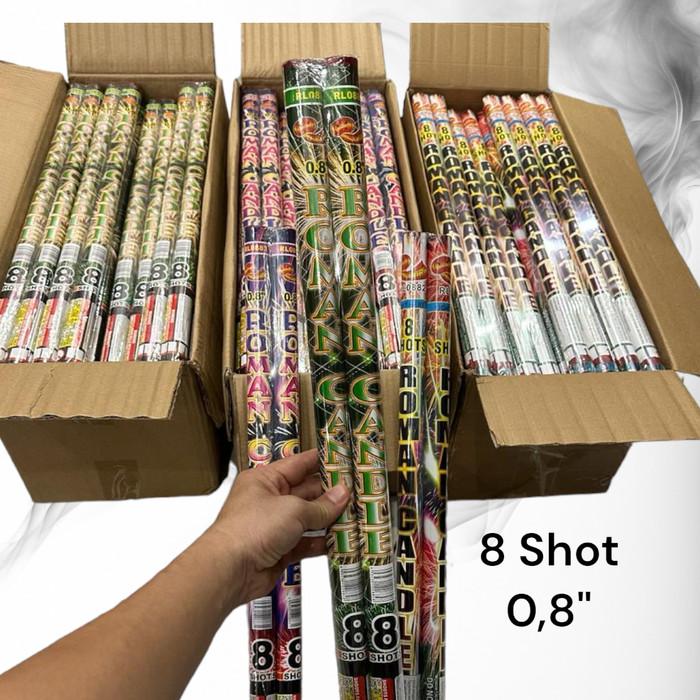 Gambar Kembang Api Roman Candle 8 Shot Mercon Petasan 8 Tembakan Letusan 0,8" - Full 0,8", RC 8 Shot dari Juragan Online 99_NEW undefined Tokopedia