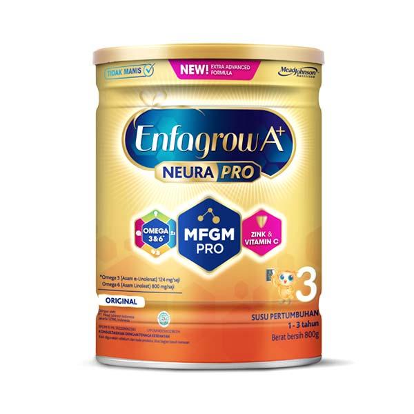 Gambar ENFAGROW A+ 3 ORIGINAL TUB 800 GR dari Hypermart Pakuwon undefined Tokopedia