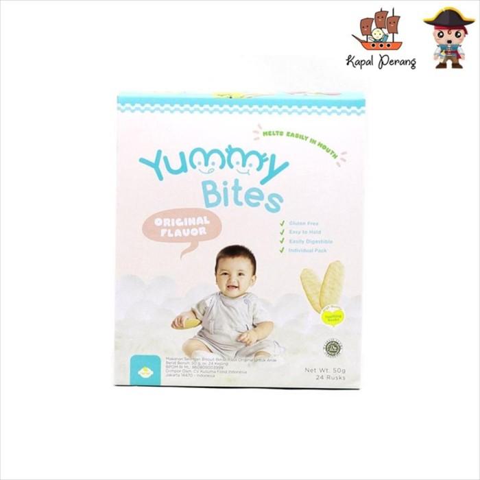 Gambar Yummy Bites Rice Crackers Original 50 gram dari Kapal Perang undefined Tokopedia