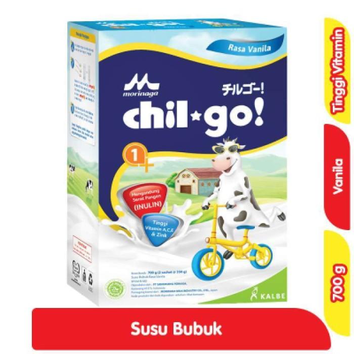 Gambar Premium- morinaga chil-go 1+ Susu Bubuk Pertumbuhan Anak Vanilla Box 700 g dari triani store7 undefined Tokopedia
