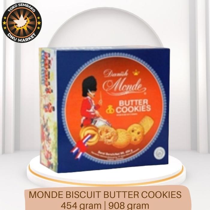 Gambar MONDE BISCUIT BUTTER COOKIES | 454 gram | 9 gram dari Eldora Biskuit undefined Tokopedia