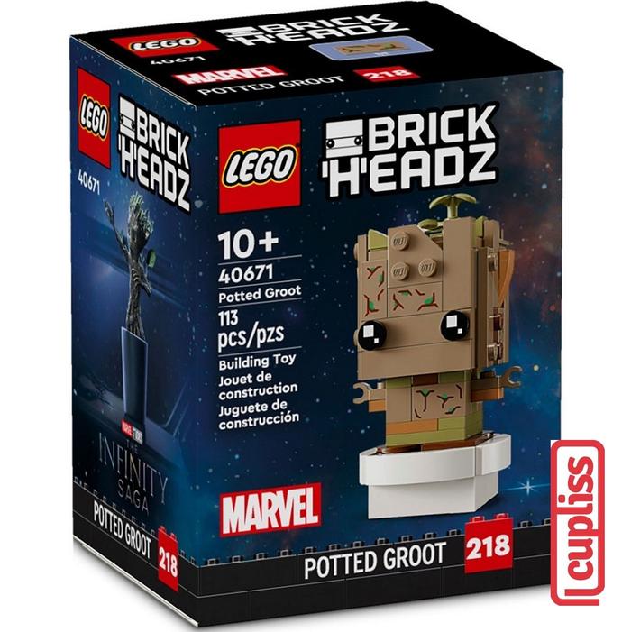 Gambar LEGO Brickheadz 40671 Potted Groot dari Cupliss undefined Tokopedia