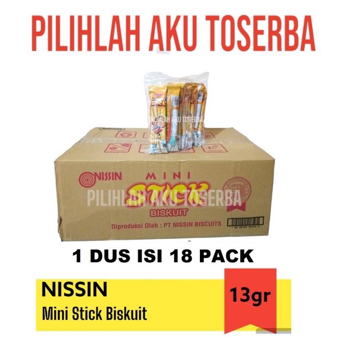 Gambar Biskuit Nissin MINI STICK 13 gr - ( 1 DUS isi 18 pack ) dari AL Andra 1 undefined Tokopedia