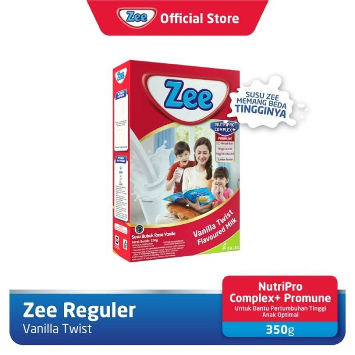 Gambar Premium- Zee Reguler Vanilla Twst 350gr Susu Peninggi Badan Anak Tinggi Kalsium dari amirudin ahop undefined Tokopedia