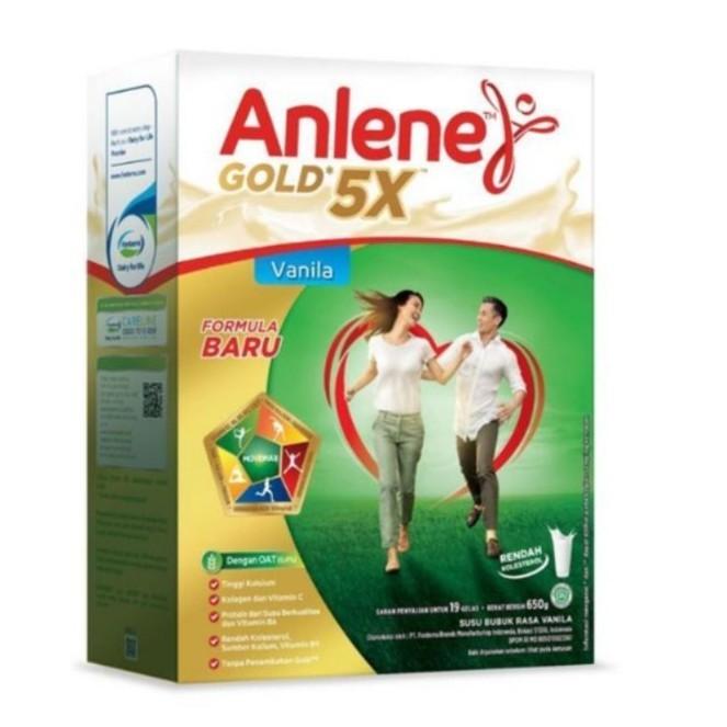 Gambar OKEGASSS| ANLENE GOLD PLUS RASA VANILA 650 GR dari SOPIANDISHOP22 undefined Tokopedia