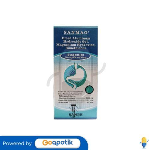 Gambar SANMAG SUSPENSI 120 ML BOTOL dari Delica Apotek by GoApotik undefined Tokopedia