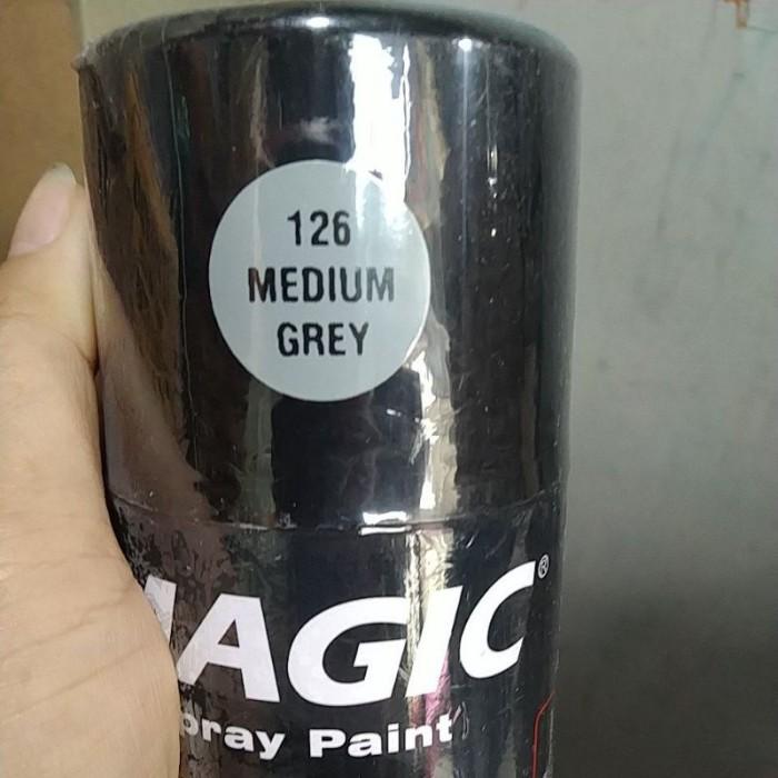 Gambar B. pilok cat semprot magic spray paint 300cc black 139 merah - 114 ORANGE dari m@yshop undefined 5 Tokopedia