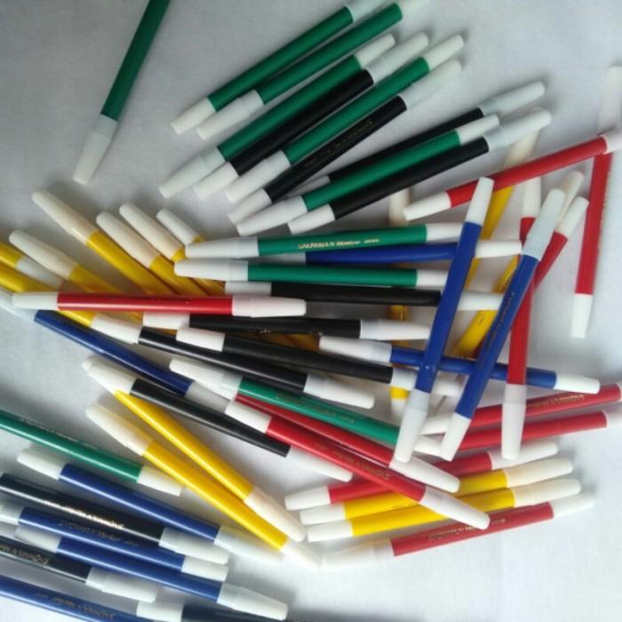 Gambar Spidol Satuan spidol snowman aneka warna spidol kecil hitam merah - Hitam dari m@yshop undefined Tokopedia