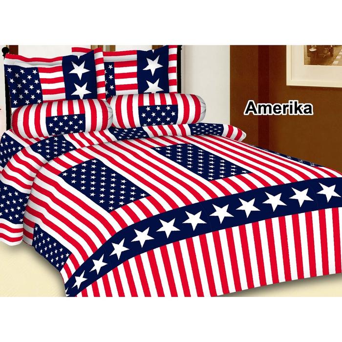 Gambar Terbaru PROMO SPREI SEPRAI MURAH 3D /Sprei KARAKTER / SEPRAI MOTIF BENDERA Amerika / USA / Inggris London / Sprei motif club Bola / JUVENTUS / REAL MADRID / MU /AC MILAN / Sprei Uk 180x200 / 160x200 Sprei No 1 dan No 2 Sprei Home Made tidak luntur COD - USA, 180X200 dari TOKO SERBAGUNA Vstore undefined Tokopedia