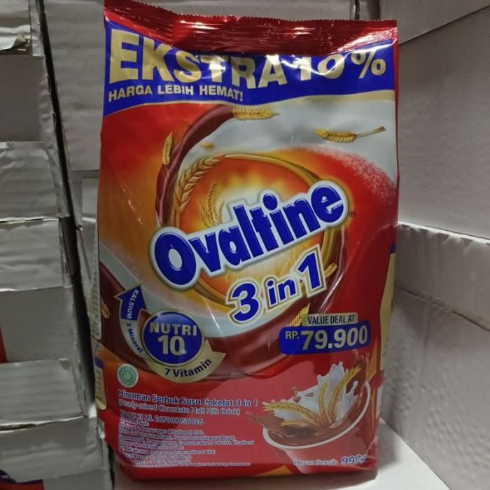 Gambar DSB-708 OVALTINE 3IN1 900GRAM/OVALTINE COKELAT 900GR/OVALTINE 900/SUSU BUBUK dari DUA SAUDARA BS undefined Tokopedia