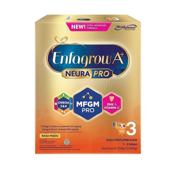 Gambar ENFAGROW A+3 MADU BOX 1200 GR dari Hypermart Kediri undefined Tokopedia