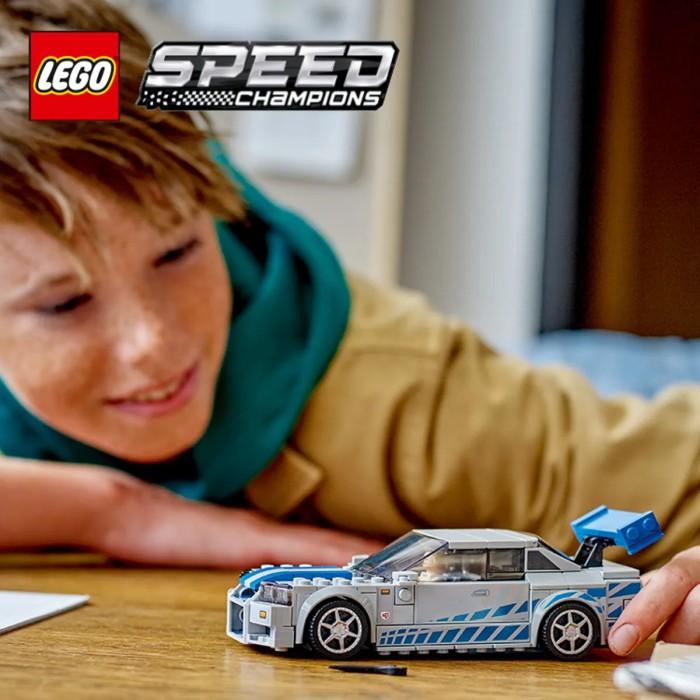 Gambar DISKON LEGO - SPEED CHAMPIONS 2 FAST 2 FURIOUS NISSAN SKYLINE GT-R 76917 BERKUALITAS dari Tamboyang Store undefined Tokopedia
