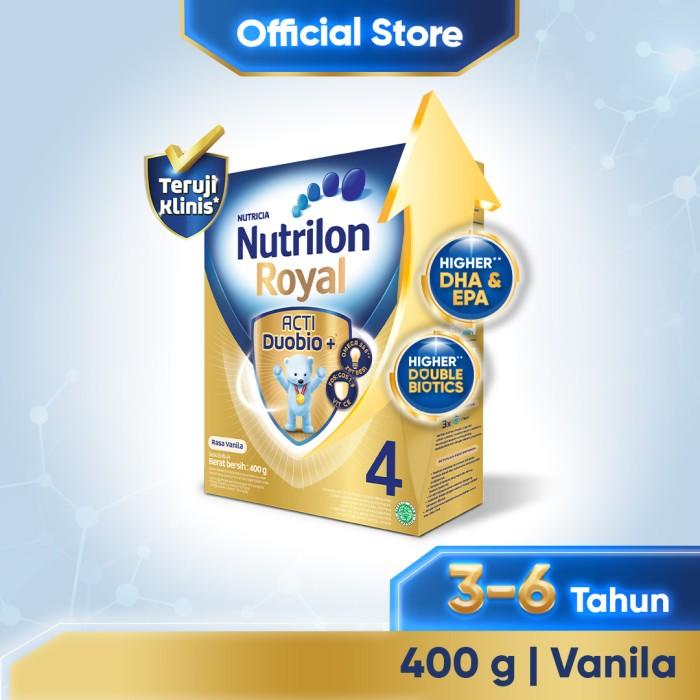 Gambar Nutrilon Royal 4 Susu Pertumbuhan 3-6 Thn Vanila 400gr dari adamair221 undefined Tokopedia