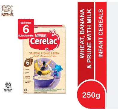 Gambar CERELAC INFANT CEREALS WITH MILK CHICKEN VEG FRUIT WHEAT OAT PRUNE BANANA 250G FROM 8 MONTHS BABYMARTSG.OS EXP:NOVMARCH dari Good Patner undefined Tokopedia