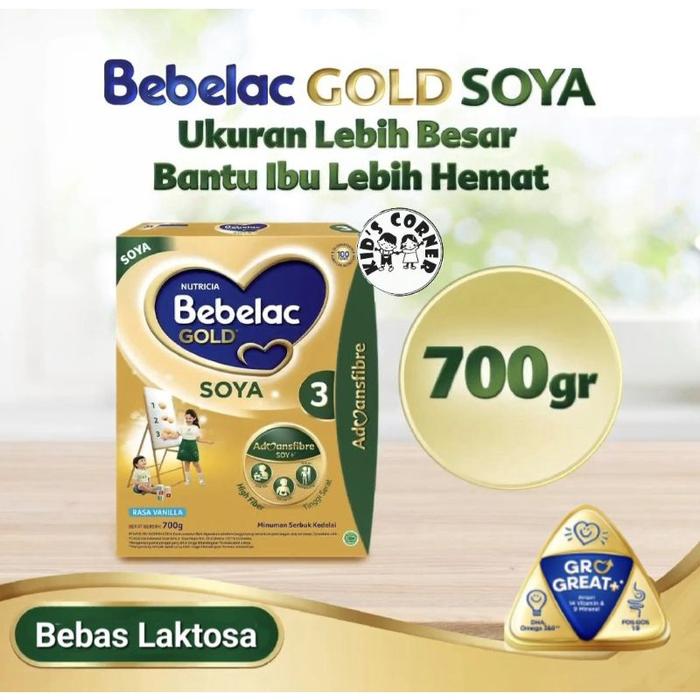 Gambar Terlaris Bebelac Soya 3 700Gr Bebas Laktosa dari jayaabadislalu undefined Tokopedia